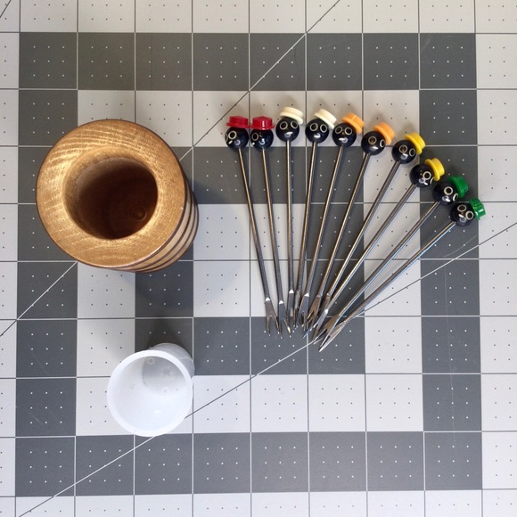 1950’s 'Chic' Forks For Ideal made in Japan Set Of Cocktail Hors D'Oeuvres Forks - Picture 6 of 9